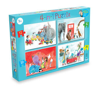 4 in 1 puzzel