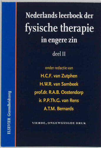 Nederlands leerboek der fysische therapie in engere zin