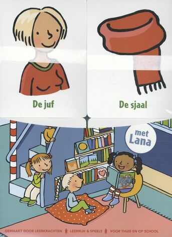 School - Boek + woordkaarten