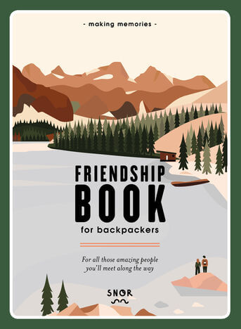 Friendship book for Backpackers