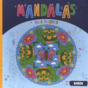 Mandala&#039;s voor kinderen - Dieren