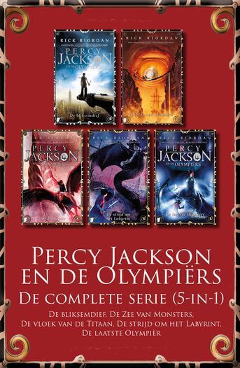 Percy Jackson en de Olympiërs – De complete serie (5-in-1) (e-book)
