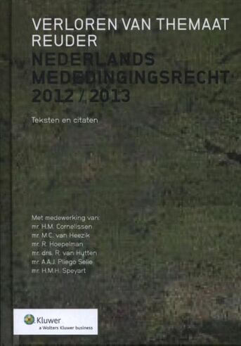 Nederlands mededingingsrecht (e-book)