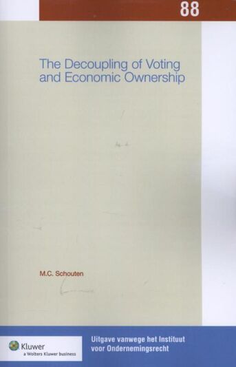 The decoupling of voting and economic ownership (e-book)