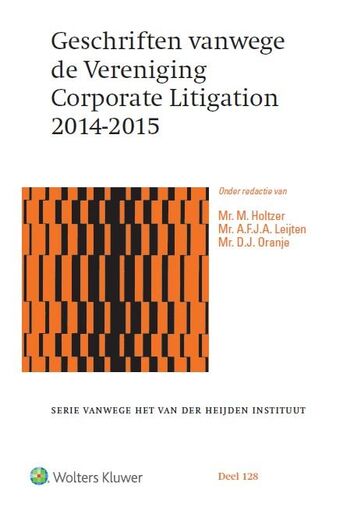 Geschriften vanwege de vereniging corporate litigation (e-book)