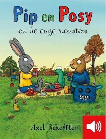 Pip en Posy en de enge monsters (e-book)