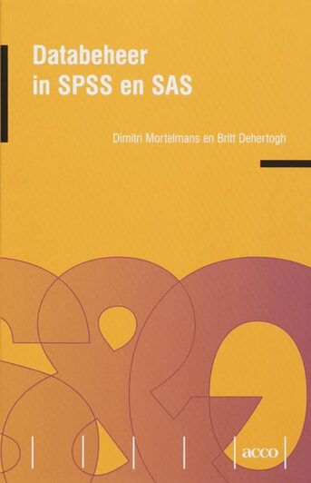 Databeheer met SPSS en SAS (e-book)