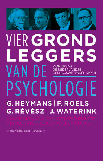 Vier grondleggers van de psychologie (e-book)
