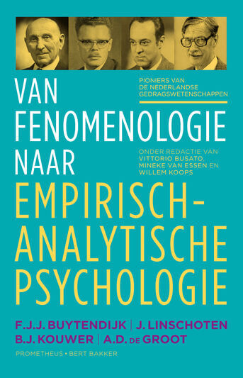 Van fenomenologie naar empirisch-analytische psychologie (e-book)