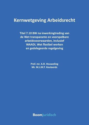 Kernwetgeving Arbeidsrecht (e-book)
