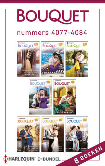 Bouquet e-bundel nummers 4077 - 4084 (e-book)