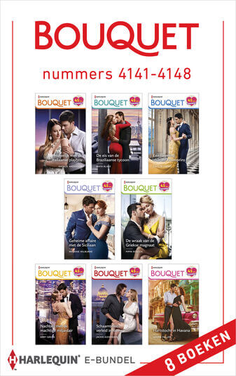Bouquet e-bundel nummers 4141 - 4148 (e-book)