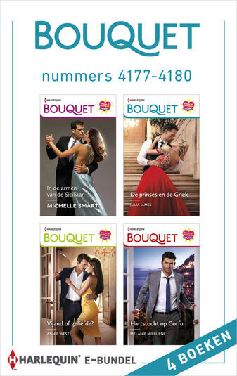 Bouquet e-bundel nummers 4177 - 4180 (e-book)