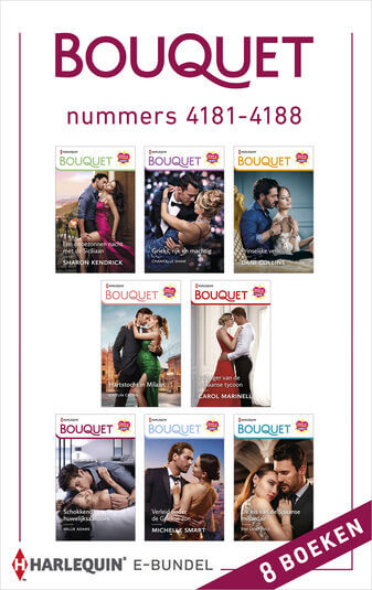 Bouquet e-bundel nummers 4181 - 4188 (e-book)