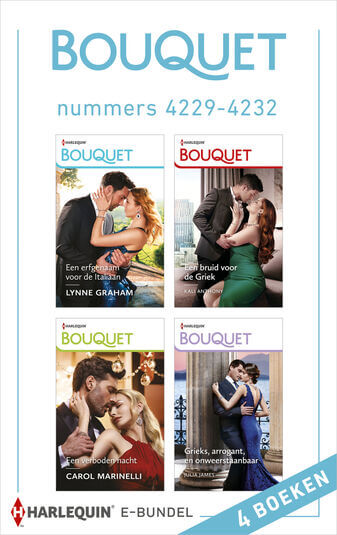 Bouquet e-bundel nummers 4229 - 4232 (e-book)
