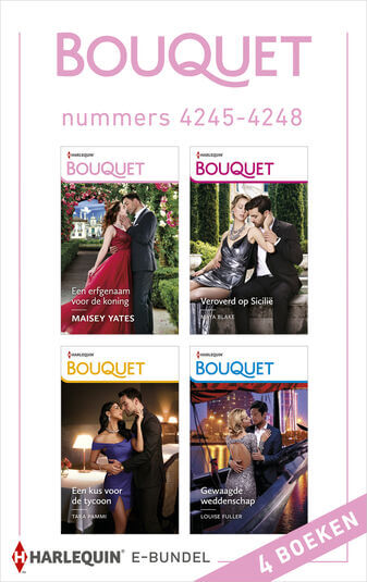 Bouquet e-bundel nummers 4245 - 4248 (e-book)