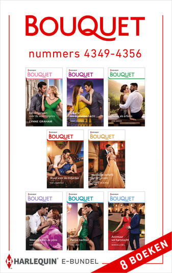 Bouquet e-bundel nummers 4349 - 4356 (e-book)