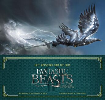Het artwork van de film Fantastic beasts and where to find them (e-book)