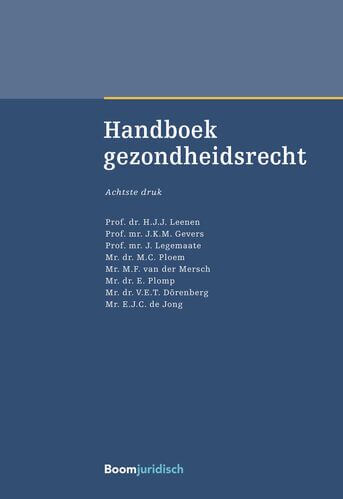 Handboek gezondheidsrecht (e-book)