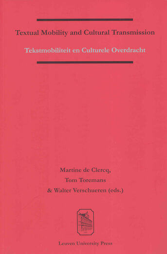Textual mobility and cultural transmission (e-book)