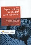 Report writing for readers with little time