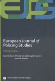 European Journal of Policing Studies - Changes in policing to improve service delivery