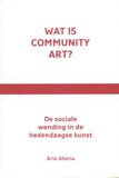Wat is community art?