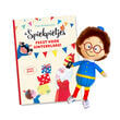 De spiekpietjes, pakket pop jongen bril + Feest voor Sinterklaas!
