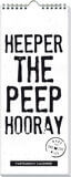 Verjaardagskalender MTTCW - Heeper the Peep