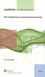 Wet handhaving consumentenbeschermning (e-book)