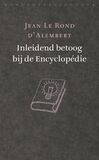 Inleidend betoog bij de Encyclopédie (e-book)