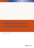 Onderzoek toepassing artikel 13b Opiumwet (e-book)