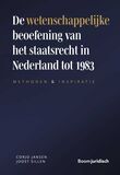 De wetenschappelijke beoefening van het staatsrecht in Nederland tot 1983 (e-book)