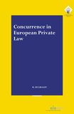 Concurrence in European Private Law (e-book)