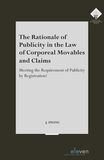 The Rationale of Publicity in the Law of Corporeal Movables and Claims (e-book)