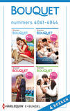 Bouquet e-bundel nummers 4041 - 4044 (e-book)