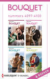 Bouquet e-bundel nummers 4097 - 4100 (e-book)