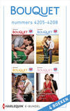 Bouquet e-bundel nummers 4205 - 4208 (e-book)