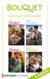 Bouquet e-bundel nummers 4241 - 4244 (e-book)
