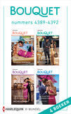 Bouquet e-bundel nummers 4389 - 4392 (e-book)