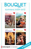 Bouquet e-bundel nummers 4409 - 4412 (e-book)