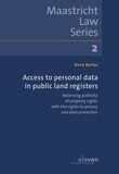 Access to Personal Data in Public Land Registers (e-book)