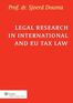 Legal research in international and EU tax law (e-book)