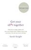 Get your shit together (e-book)