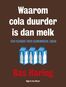 Waarom cola duurder is dan melk (e-book)