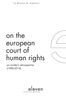 On the European Court of Human Rights (e-book)