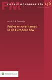 Fusies en overnames in de Europese btw (e-book)